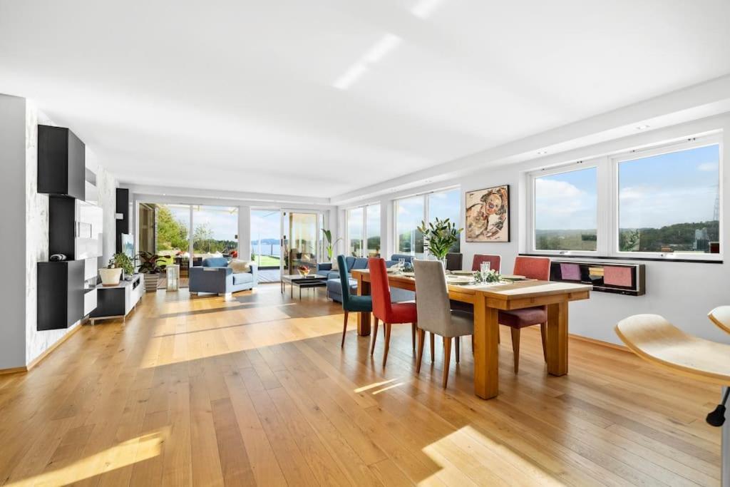 卑爾根Penthouse Leilighet 200 Kvm Vakker Sjoutsikt.公寓 外观 照片