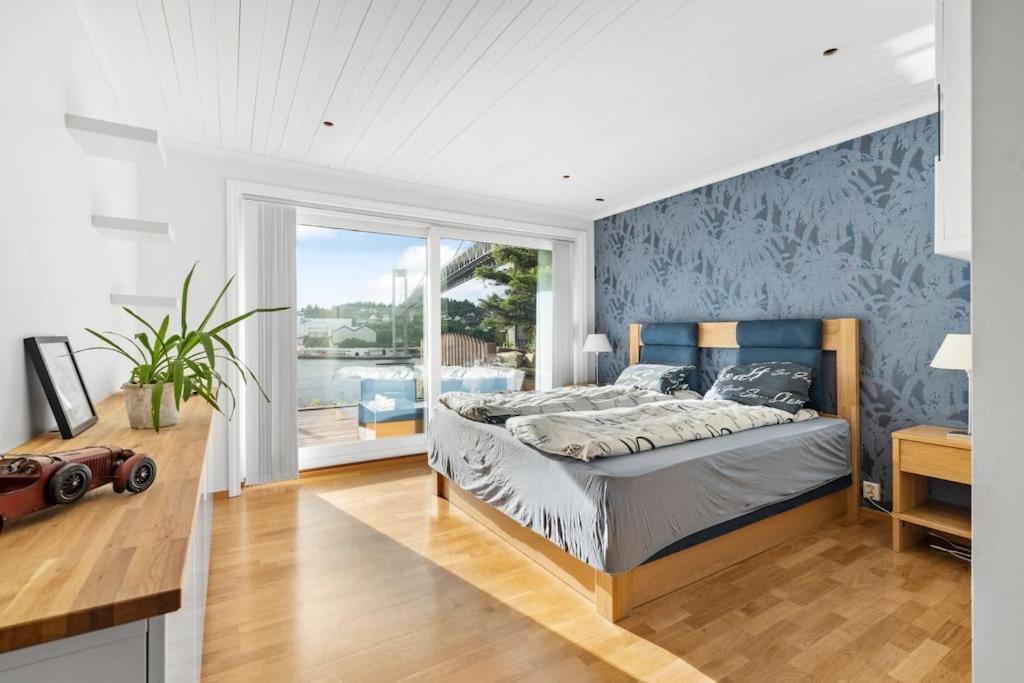 卑爾根Penthouse Leilighet 200 Kvm Vakker Sjoutsikt.公寓 外观 照片