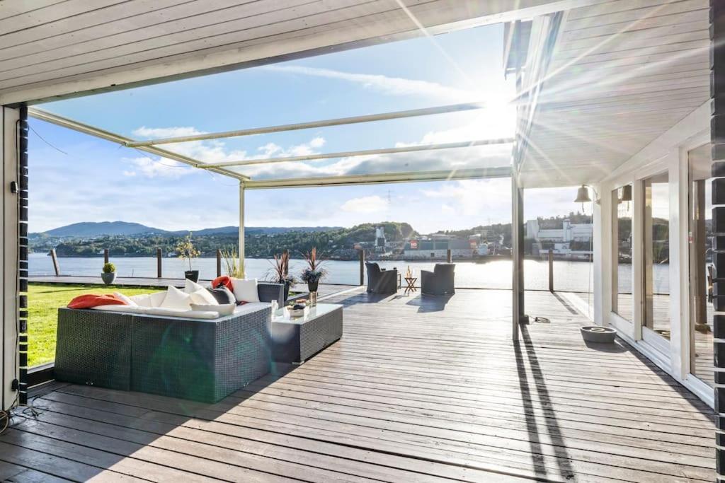 卑爾根Penthouse Leilighet 200 Kvm Vakker Sjoutsikt.公寓 外观 照片